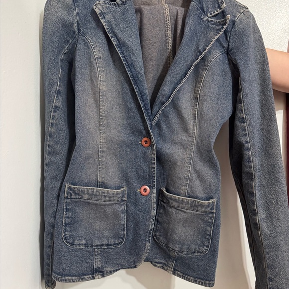 Rubbish Jackets & Blazers - Rubbish Blue Jean Jacket with Tailored Design